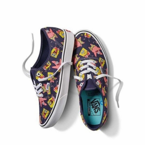 Vans X SpongeBob ComfyCush Authentic "Aloha Bob" *NWT* - Picture 1 of 7